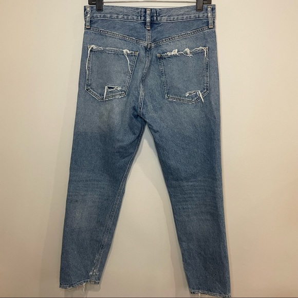 AGOLDE Jamie high rise distressed jeans size 27 - Picture 3 of 6
